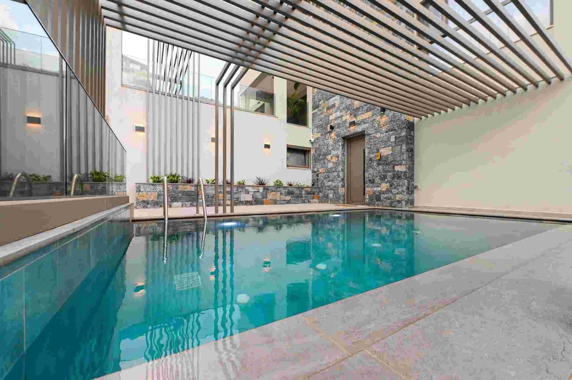 MGK Complex Suite, private pool ground floor, luxury villa in Heraklion, Crete